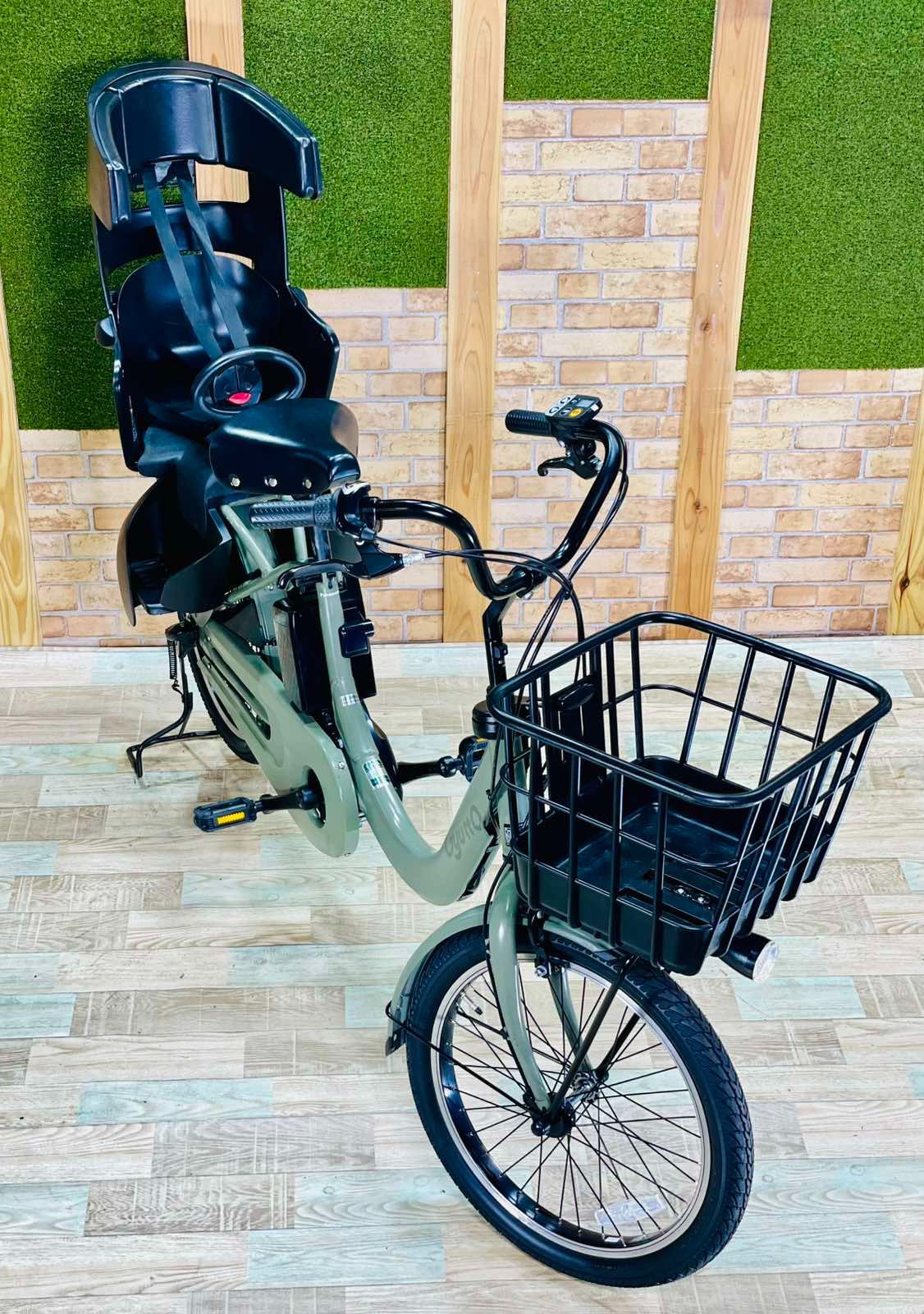 人気モデル！パナソニックギュット12AH子供乗せ電動アシスト自転車