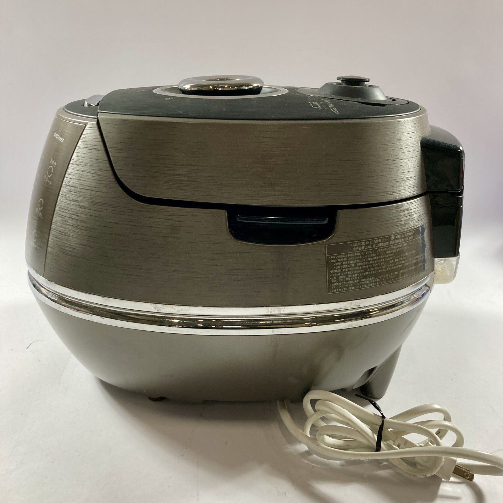 ジャンク】CUCKOO 酵素玄米炊飯器 圧力名人 CRP-CHST1005F 炊飯器・餅