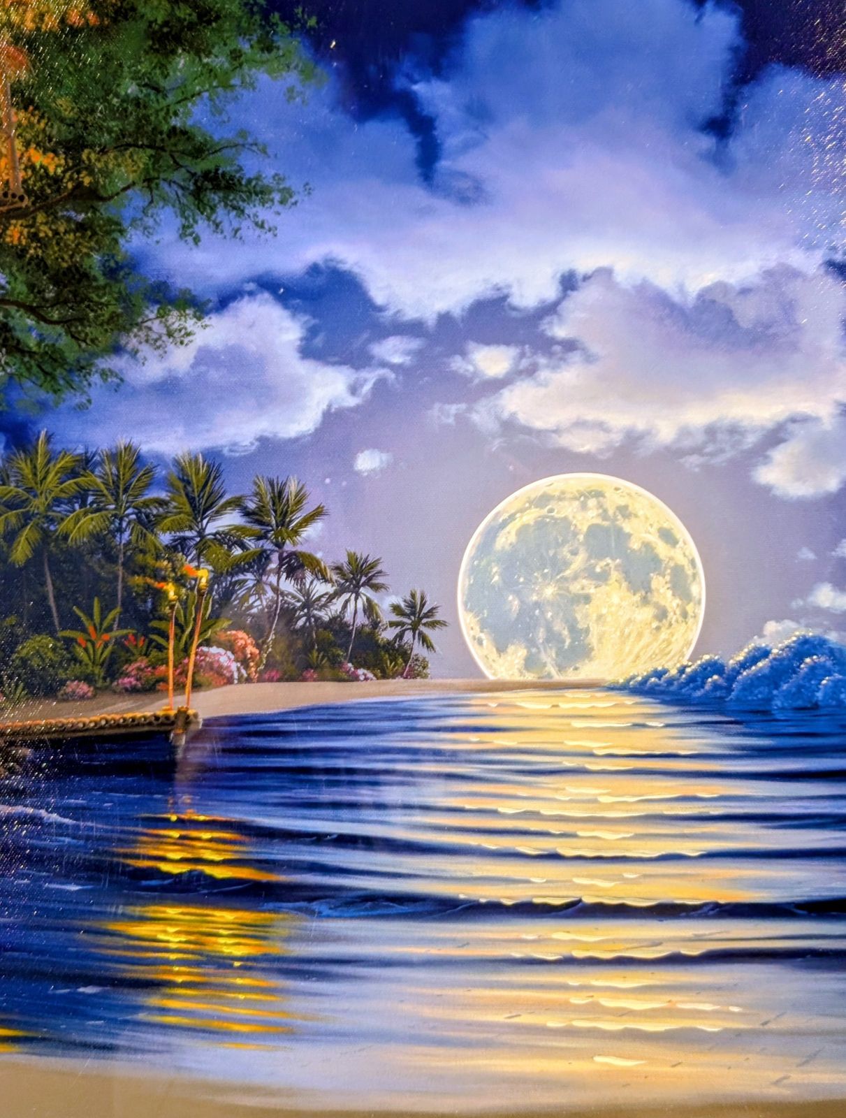 ジョン・アルホーグ 「ペレズムーン」JOHN AL HOGUE 絵画