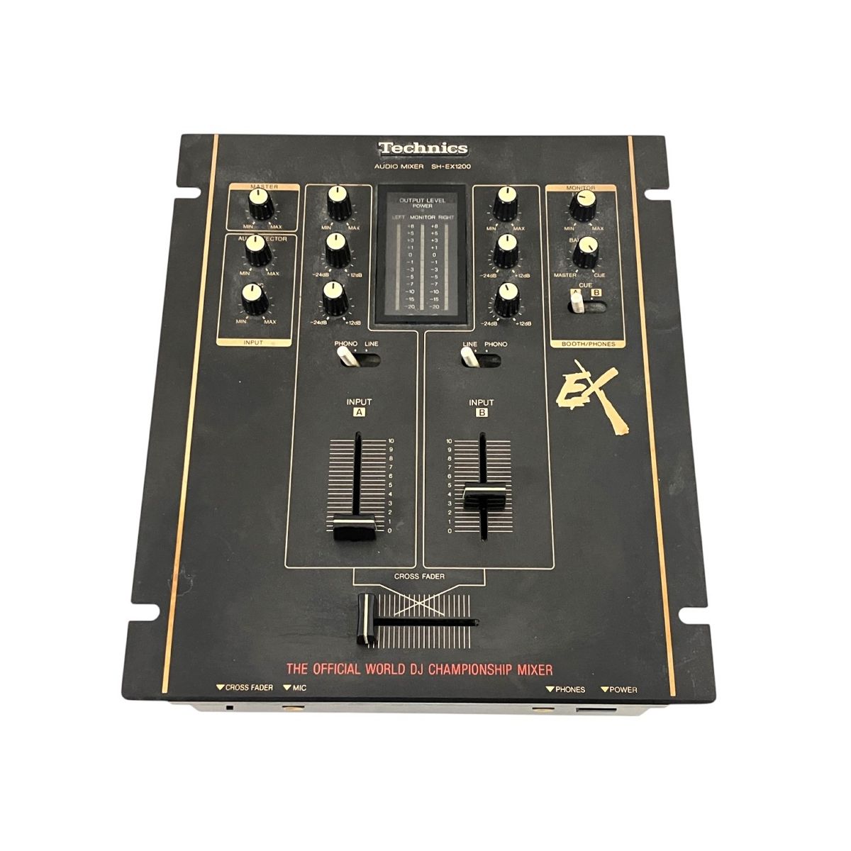 整備済み Technics sh-ex1200DJミキサー 整備済み technics sh