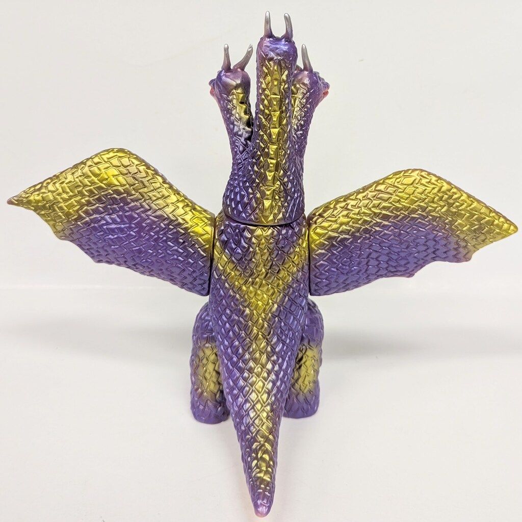 ブルマァクの怪獣シリーズ☆キングギドラ（パープル）紫 スタンダード