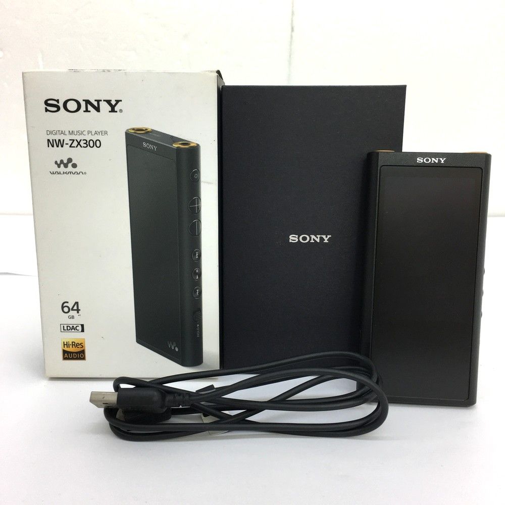 ポータブルプレーヤー Sennheiser Momentum & Sony NW-ZX300