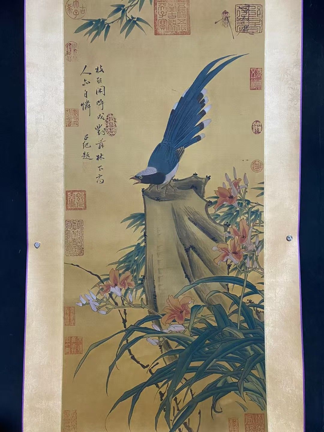 中国古美術・花鳥畫画・純手描き・宣紙・国画・書道品・珍品画・肉筆