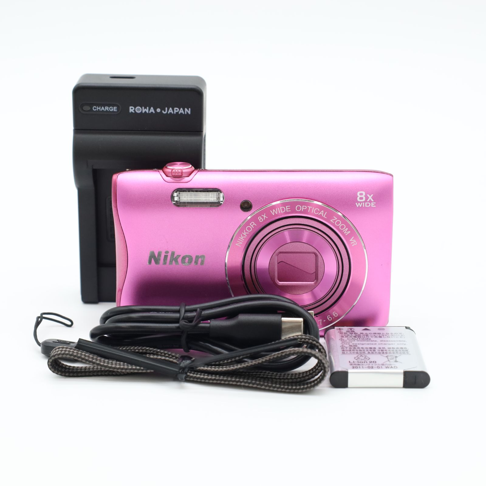 ≪極上品≫ Nikon ショップ COOLPIX S3700 ボディ ピンク #20251003
