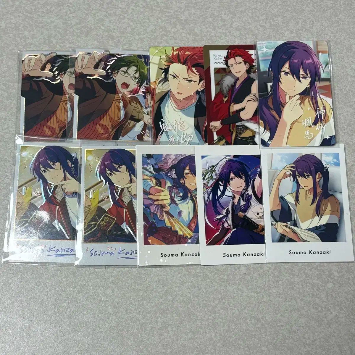 あんスタ 紅月 蓮巳敬人 鬼龍紅郎 神崎颯馬 紙