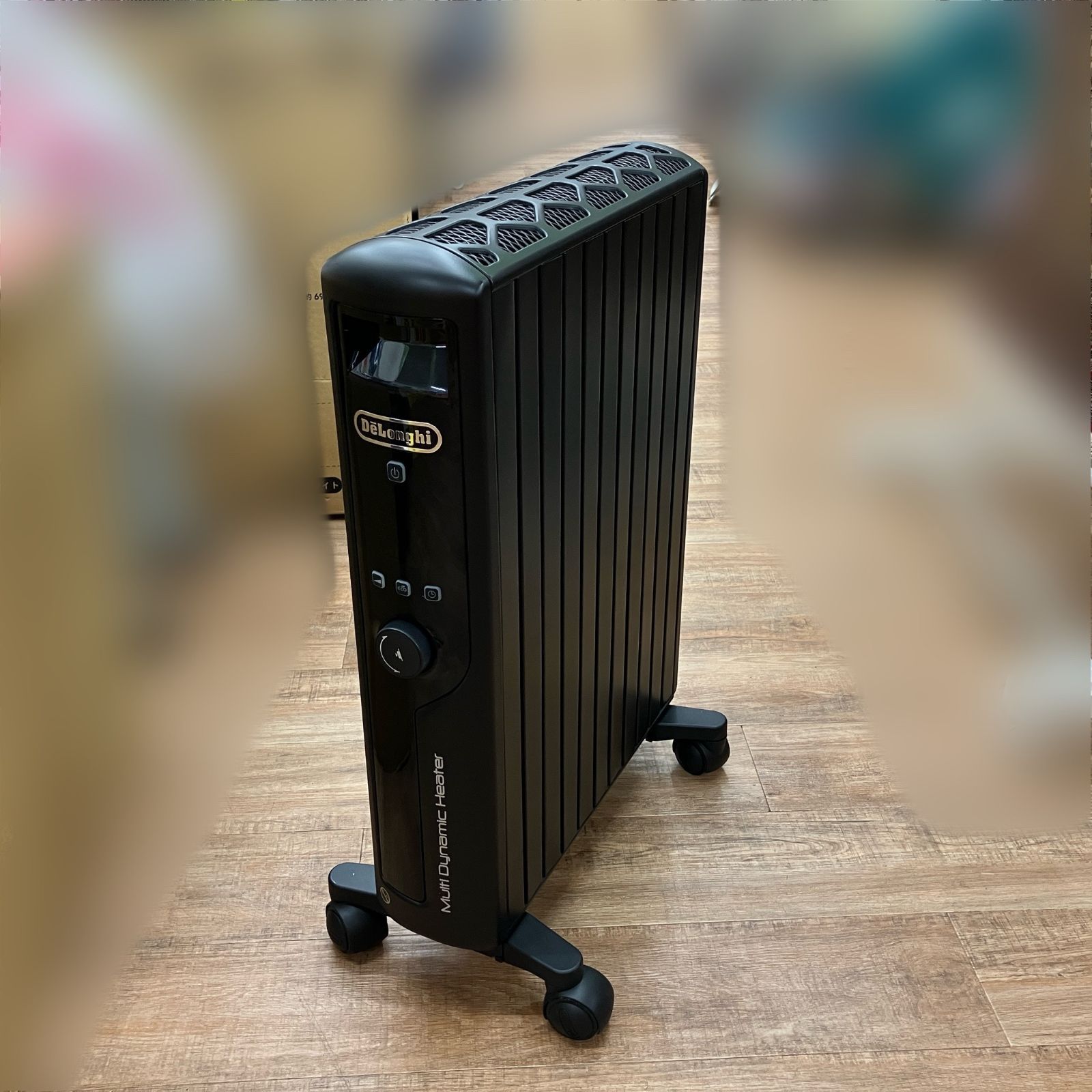 デロンギ オイルヒーターMDHU15-BK リモコン付き デロンギ MDHU15-BK