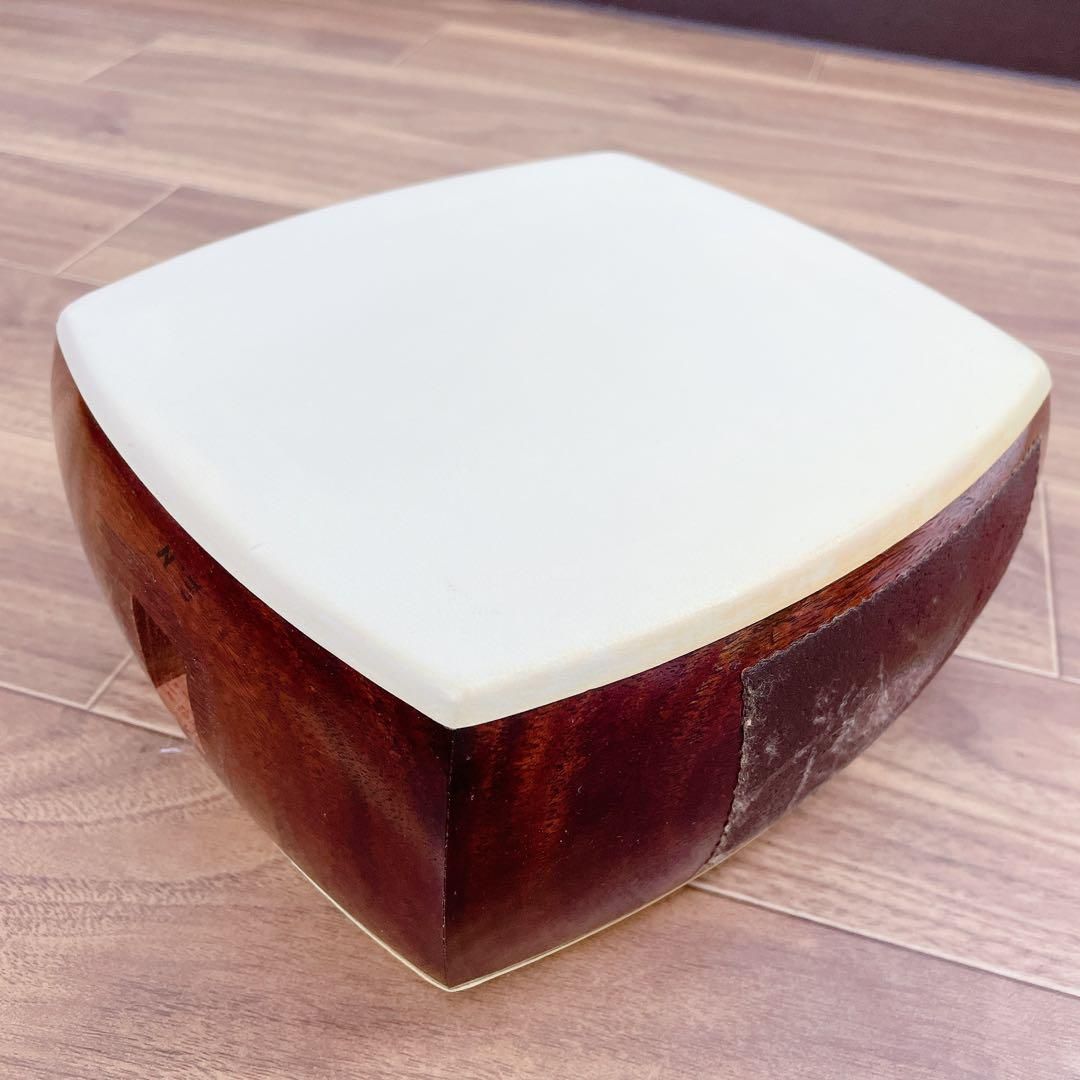 三味線 紅木 子持綾杉胴 中棹 一本溝 三味線 中棹 トチ紅木