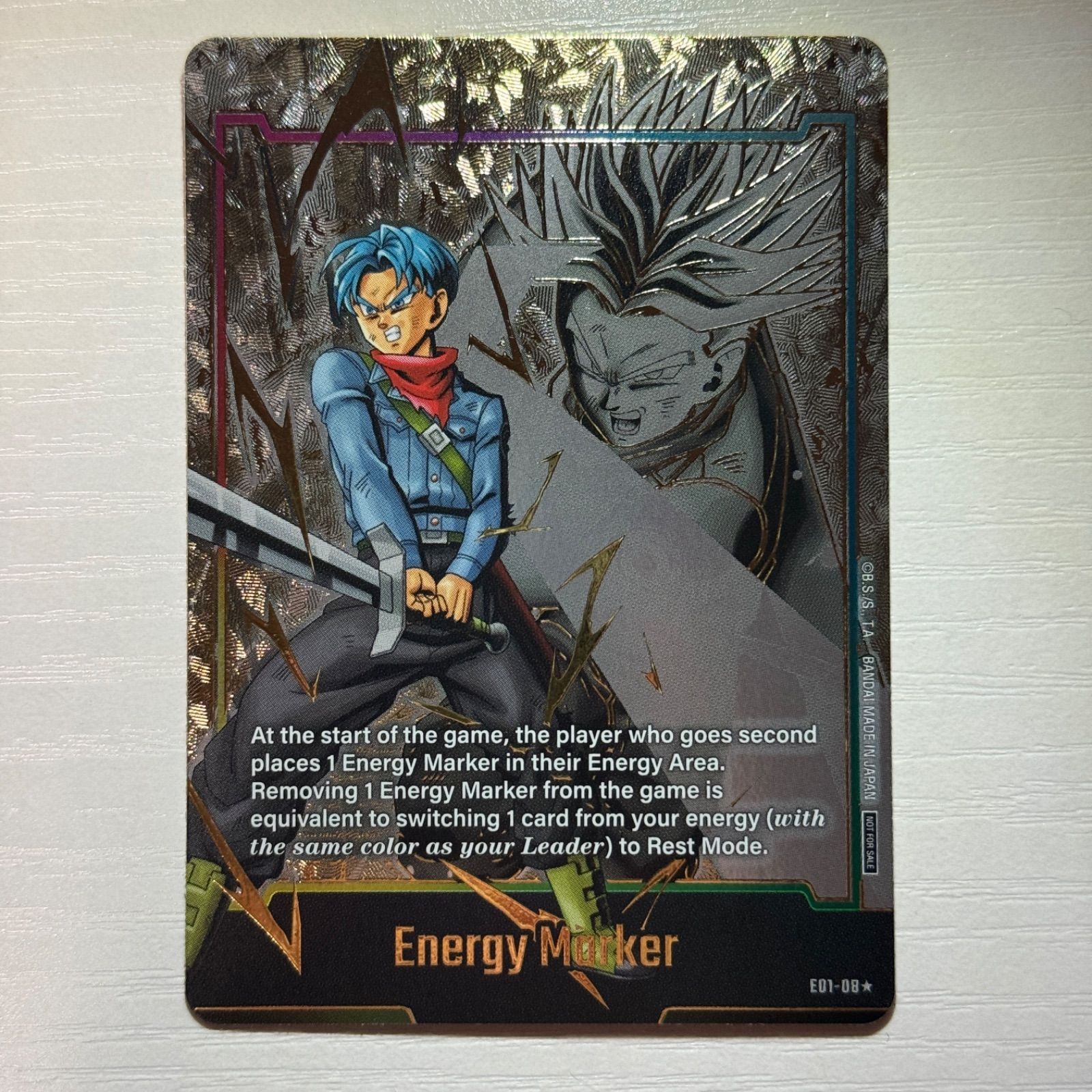 た*送様 メルカリ便エナジーマーカーE-07 決勝大会ジレン＆悟空英語版