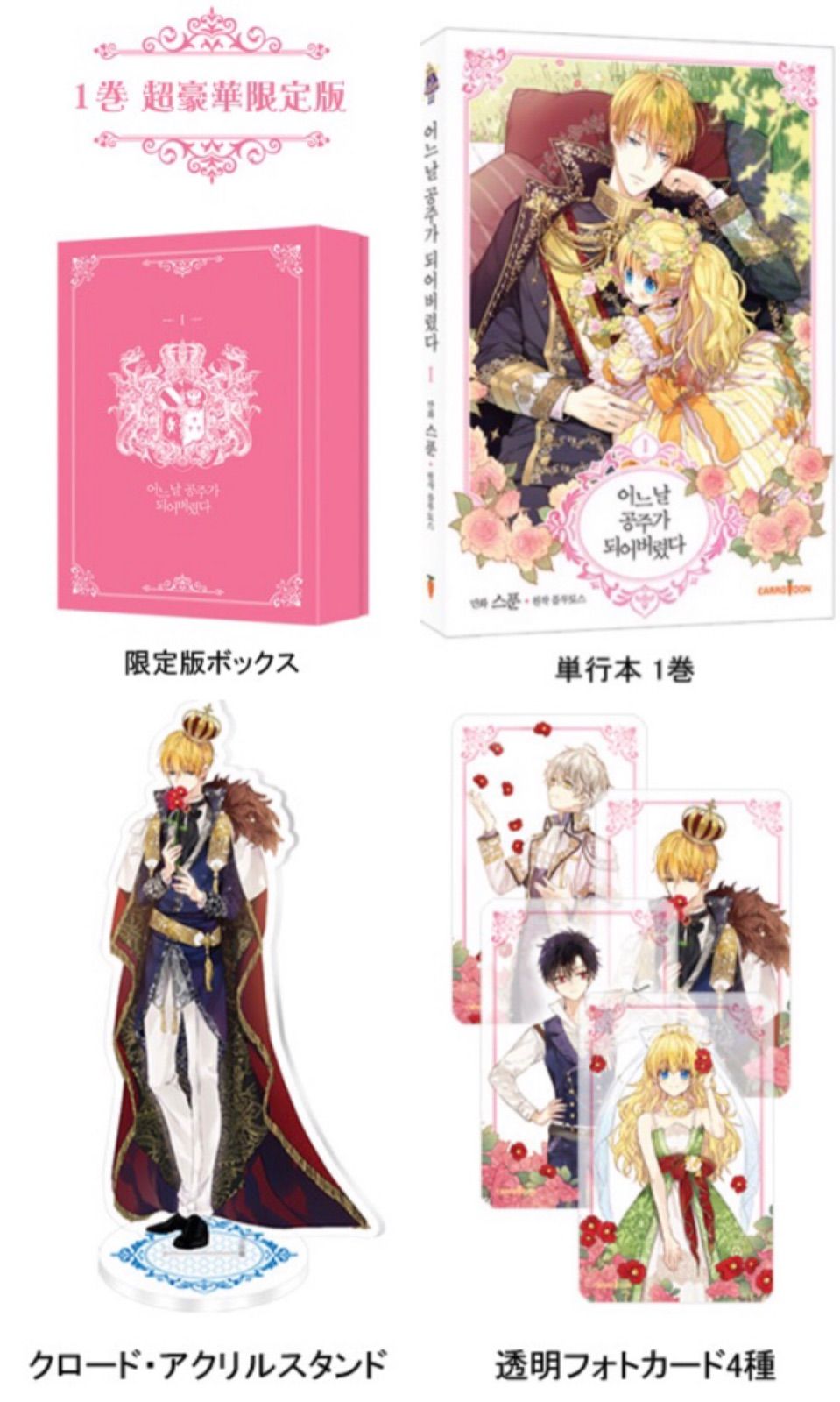 ある日、お姫様になってしまった件について イラストブック ボックス