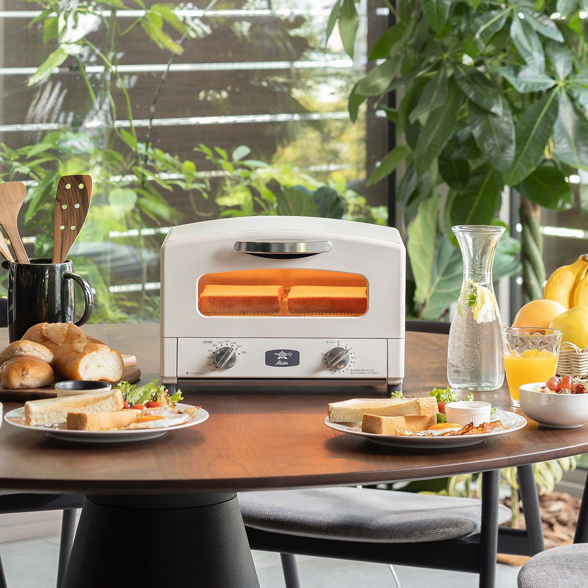 正規品1年保証 アラジン トースター 2枚 Aladdin グラファイト