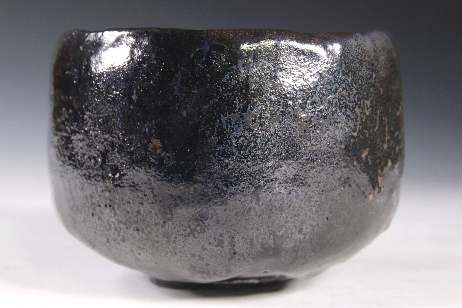 ♥とても古い♥ 楽茶碗 茶碗 楽 茶道具 骨董 古玩 ♥値下げ！黒楽茶碗