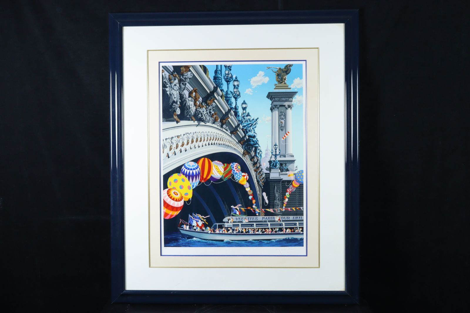 SGOSSKヒロ ヤマガタ そよ風に乗って シルクスクリーン 直筆サイン