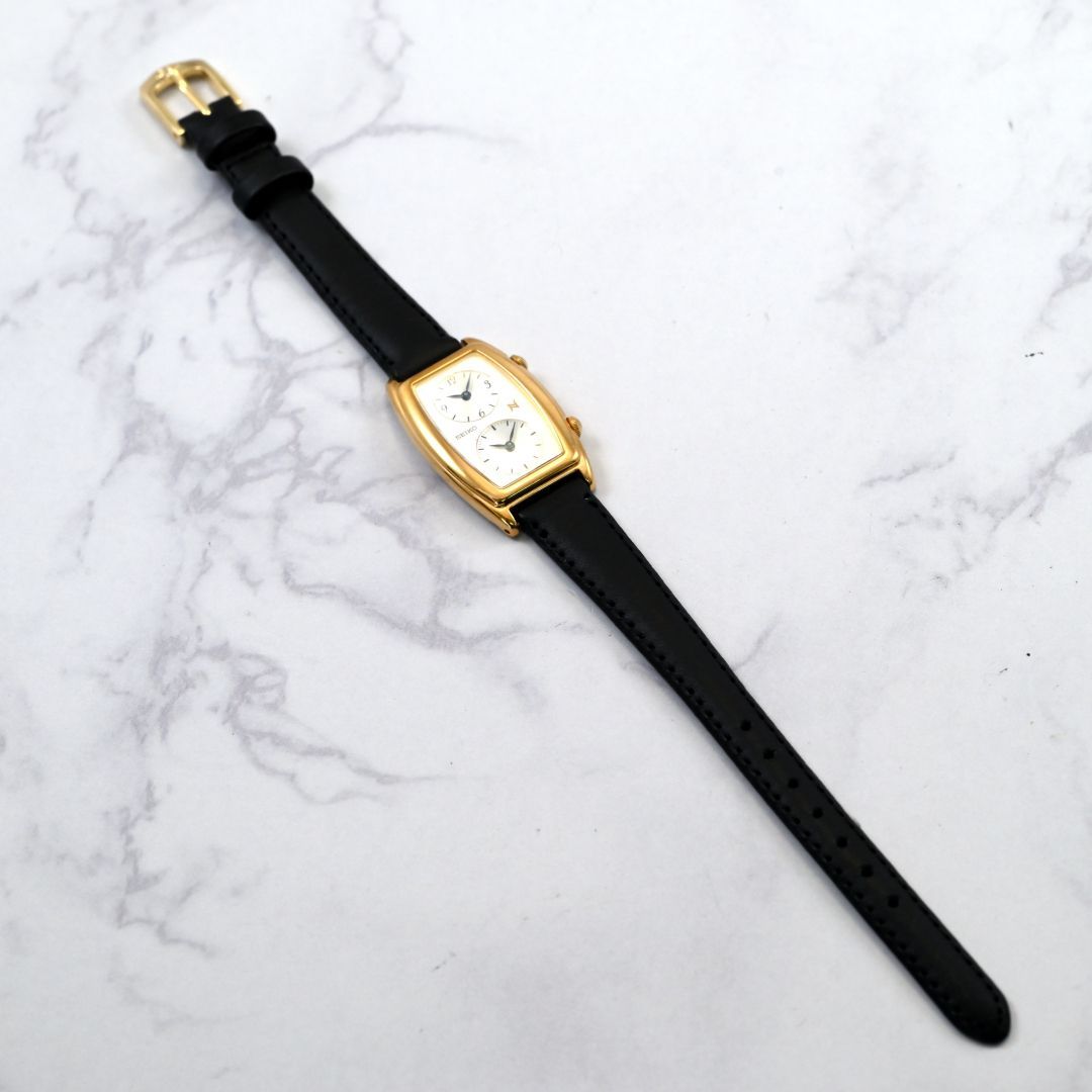 電池交換済 送料無料 セイコー SEIKO ノイエ NOIE Dual Time QUARTZ