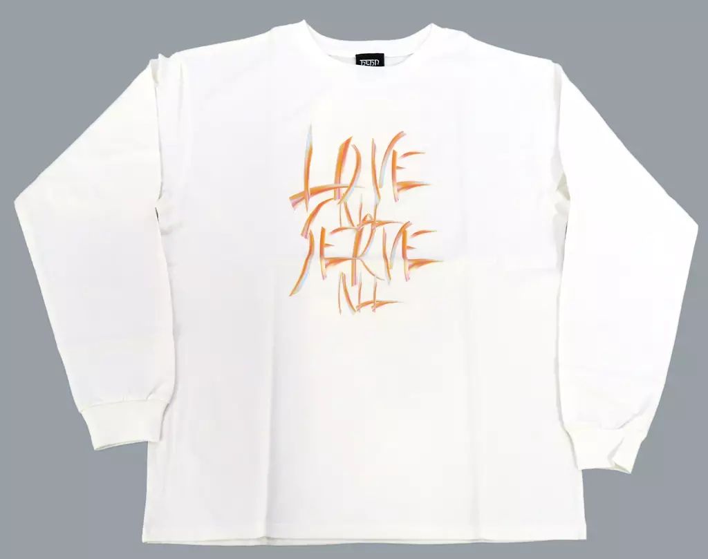 Tシャツ 藤井風 LOVE ALL SERVE ALLロンT ホワイト Lサイズ 「Fujii
