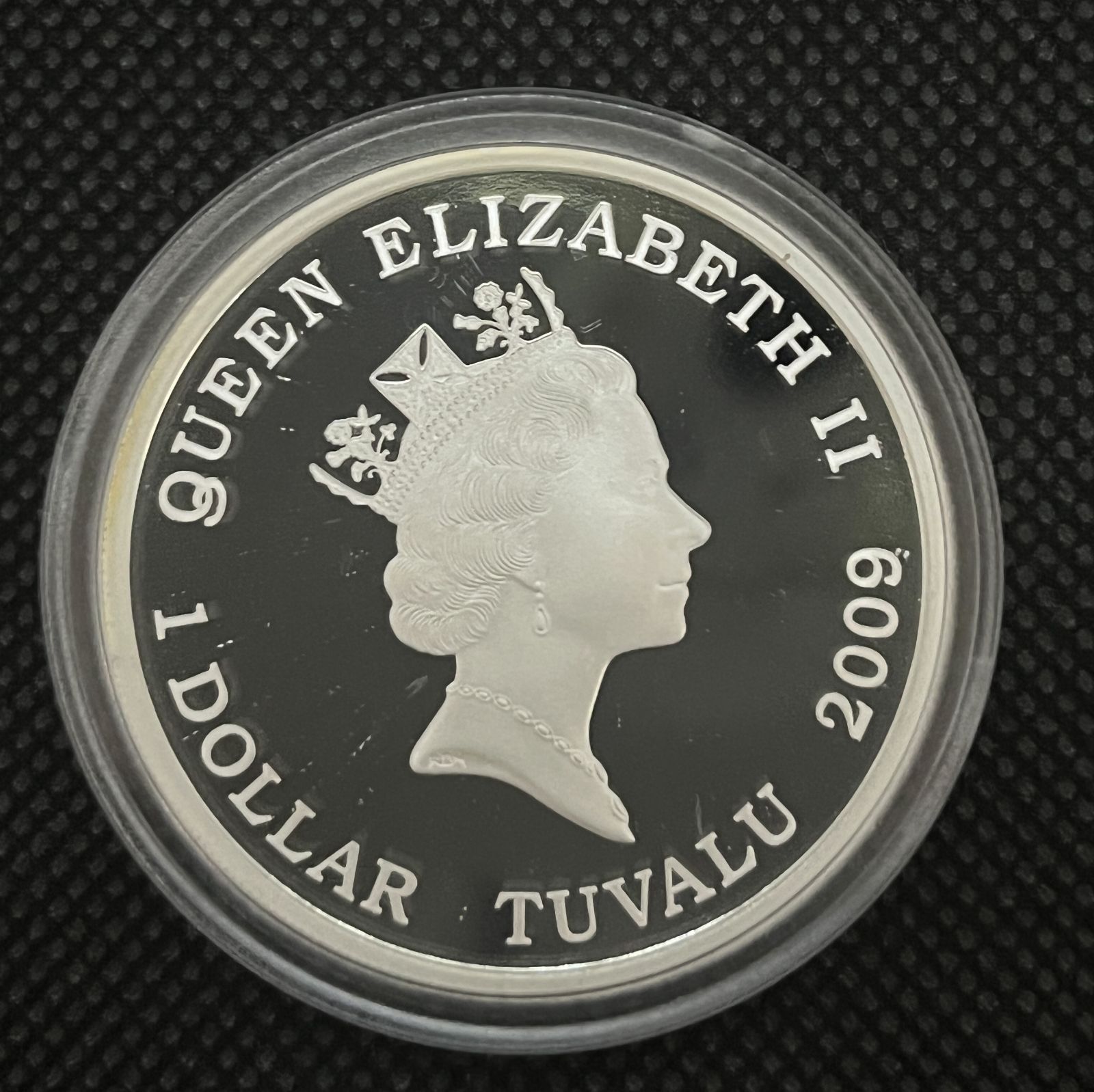 バービー50周年記念カラー1ドル銀貨（2009年ツバル） 【公式通販】