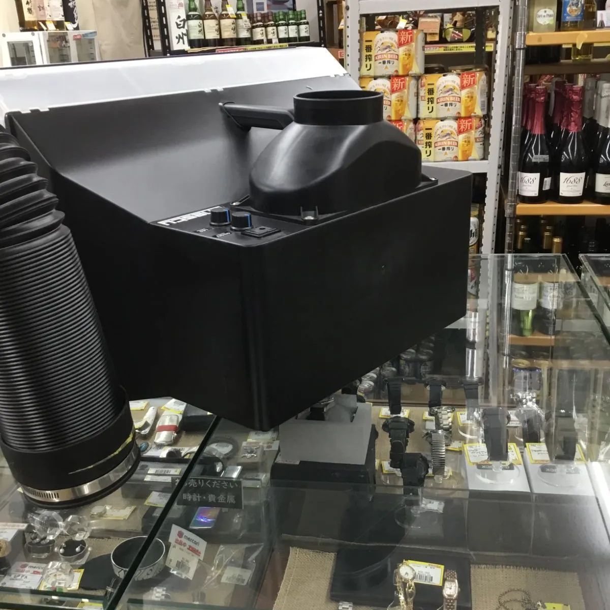 Anesty 塗装ブース HS-E550 LEDライト付き 排気ホース付き 最も安い