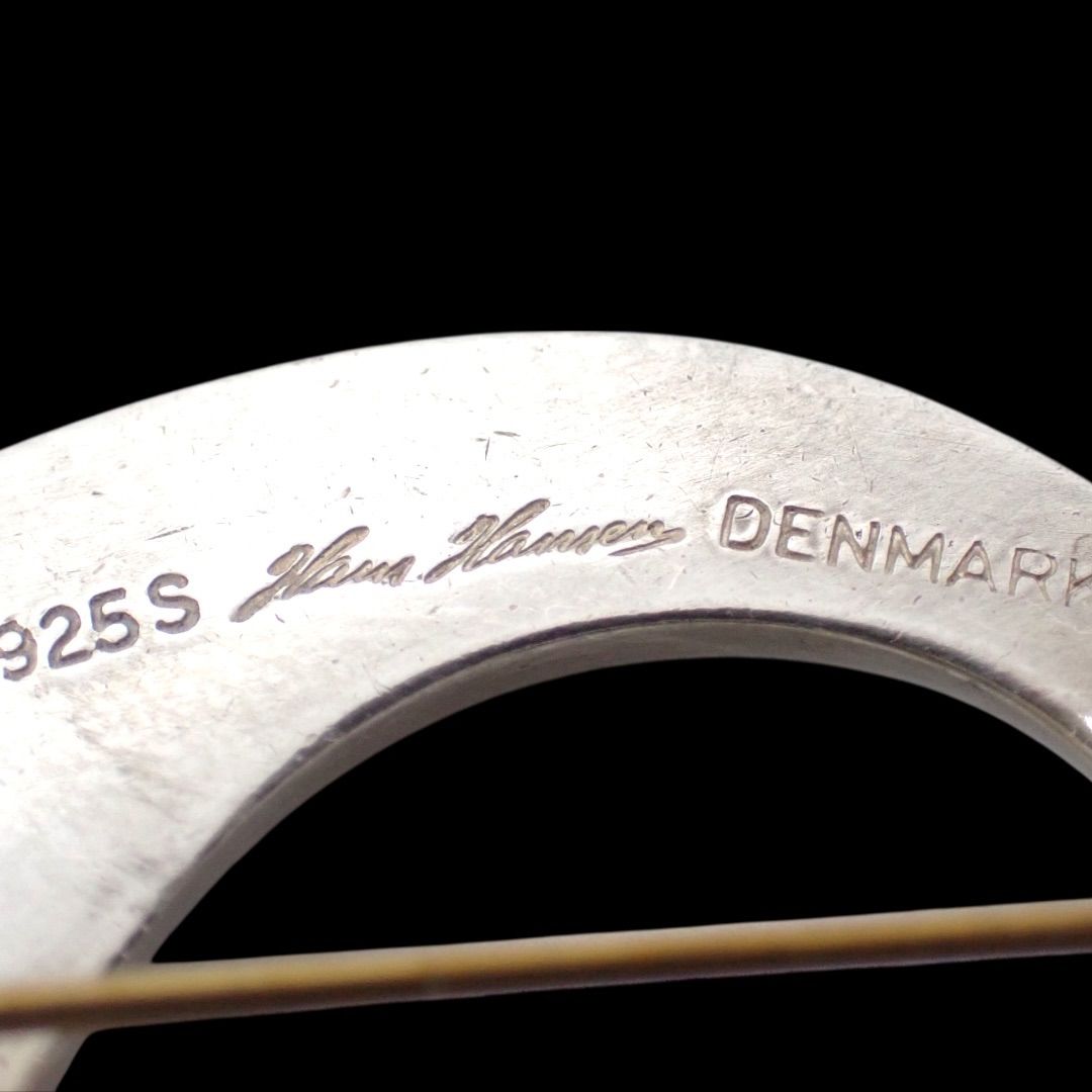 ジョージジェンセン Georg Jensen HaH ハンスハンセン ブローチ 2024