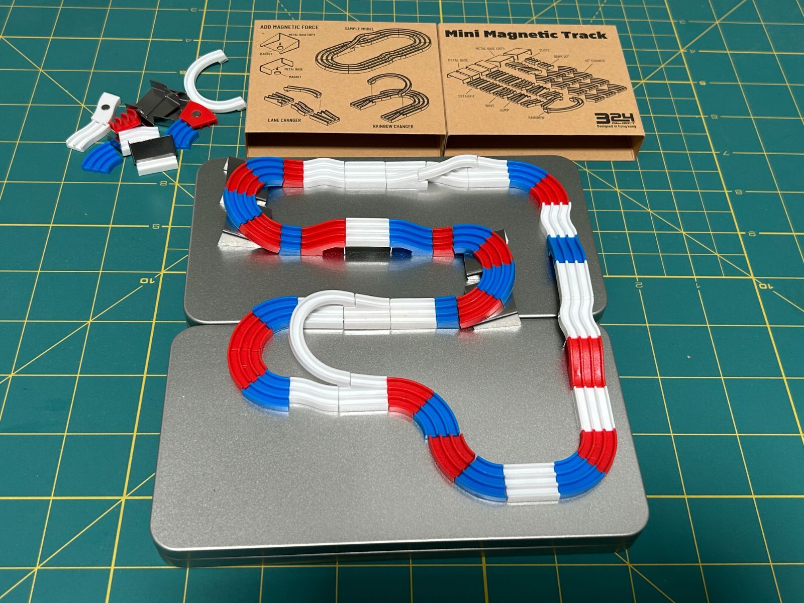 324 ObJECT ミニ四駆用ミニコース一式 ミクロ模型 2セット