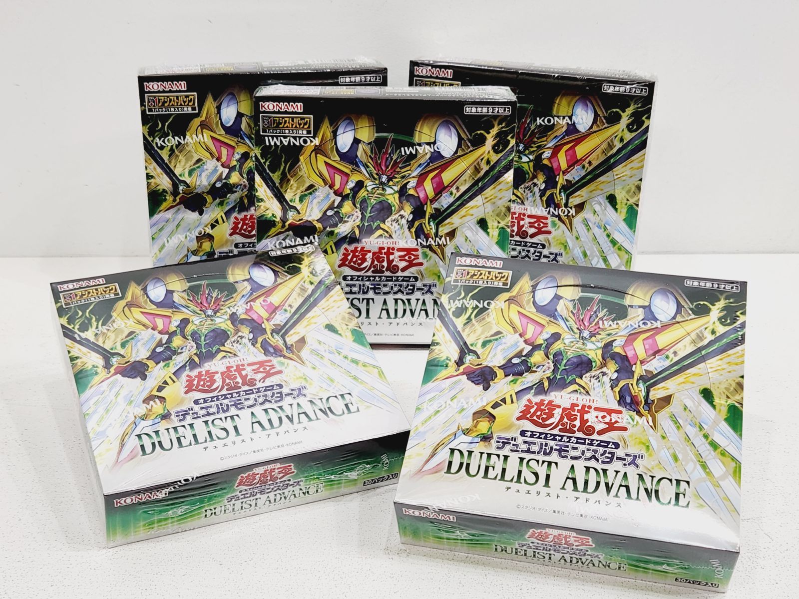 KONAMI DUELIST ADVANCE 10BOX シュリンク付き コナミ 遊戯王 デュエル