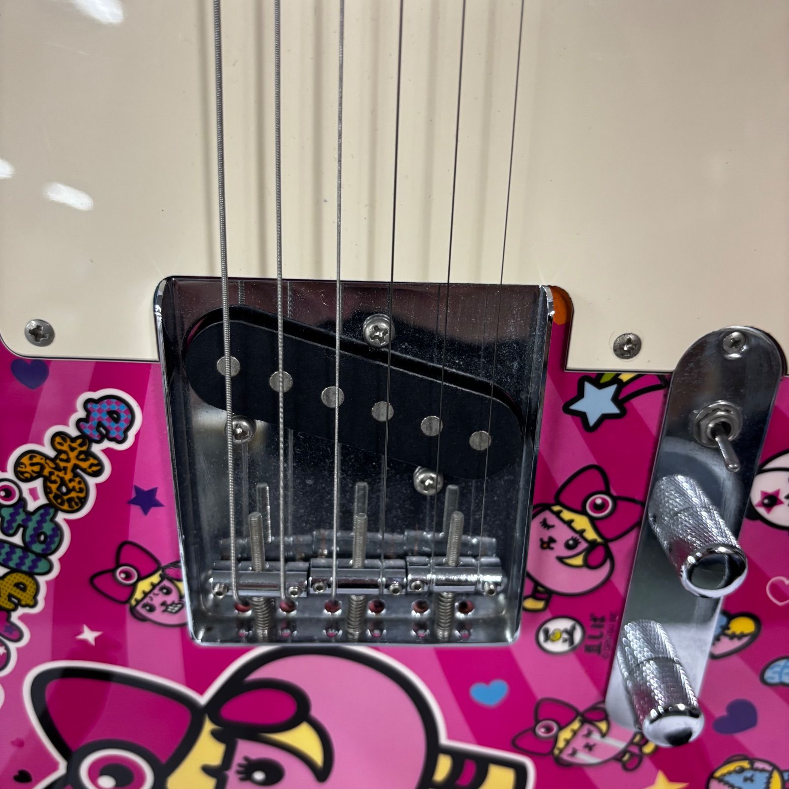 豆しぱみゅぱみゅ ミニ・テレキャスター MPP-TL ピンク きゃりーぱみゅ