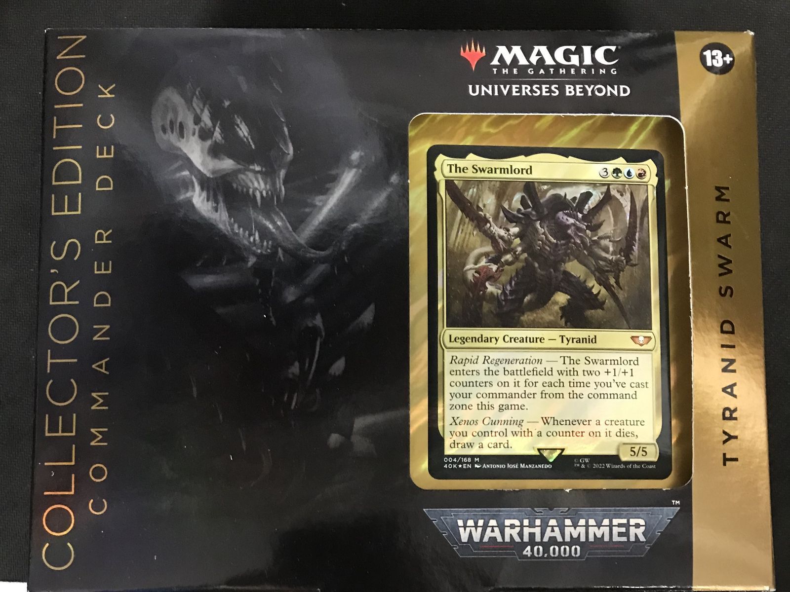 統率者デッキ：ウォーハンマー ティラニッドの大群/英語 未開封品 40K