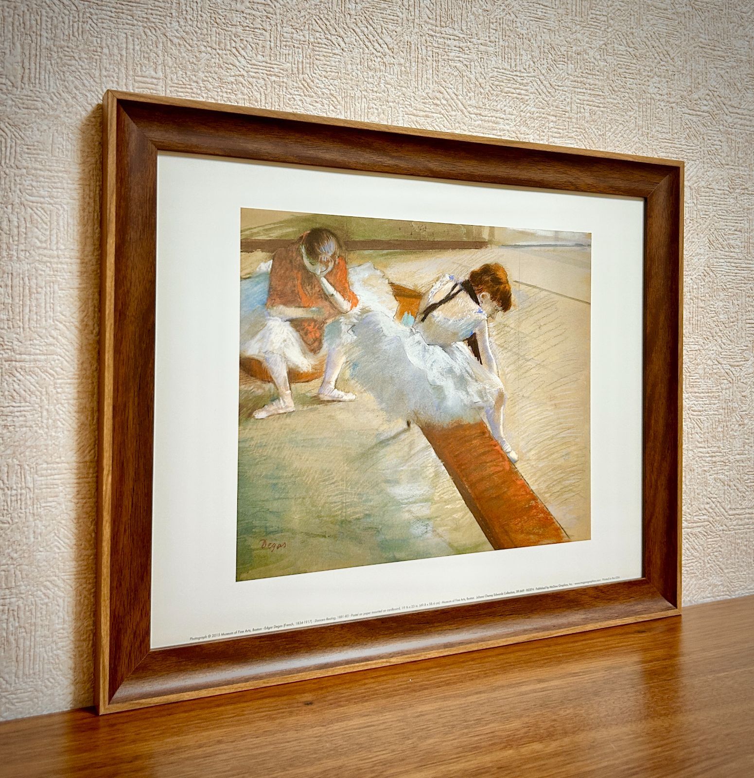 ドガ バレリーナ油彩額縁 ドガ バレリーナ油彩額縁 - メルカリ
