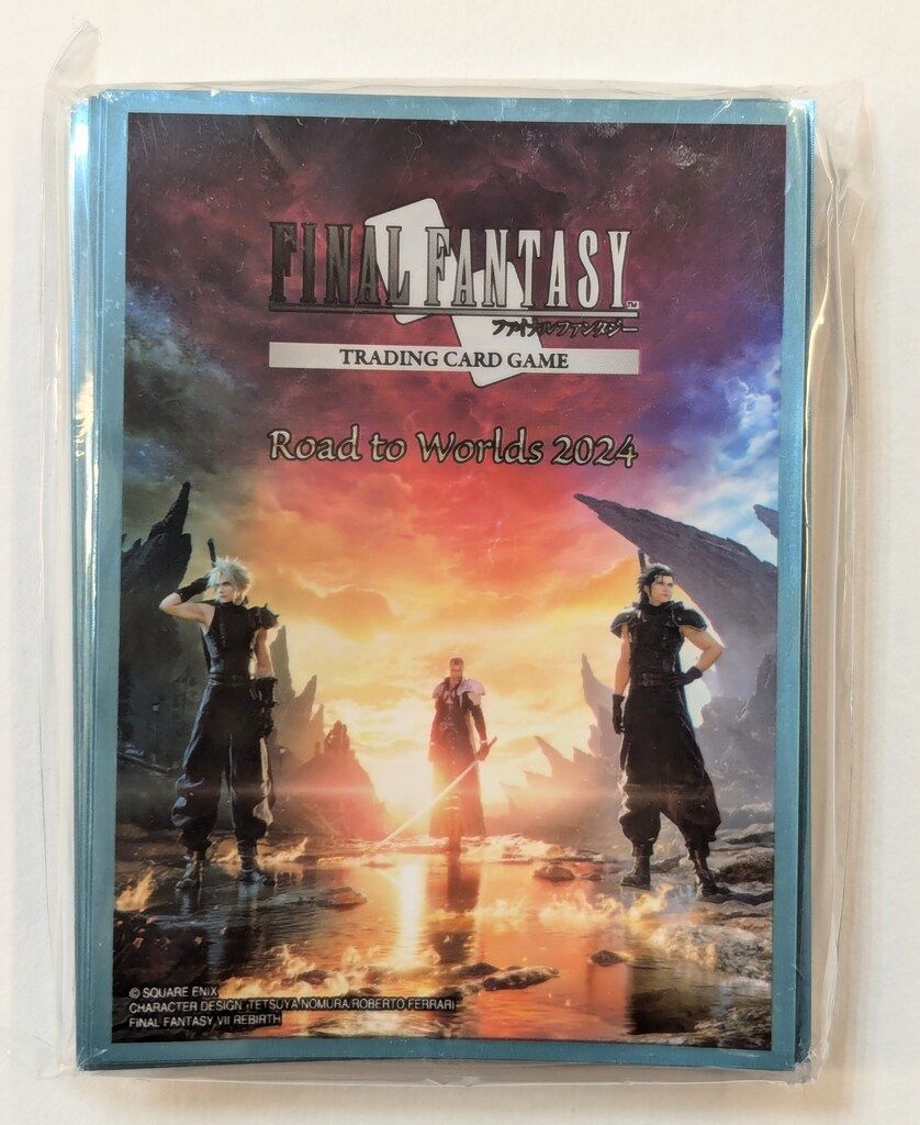 fftcg セフィロス スリーブ 未開封 外装無し 60枚 fftcg セフィロス