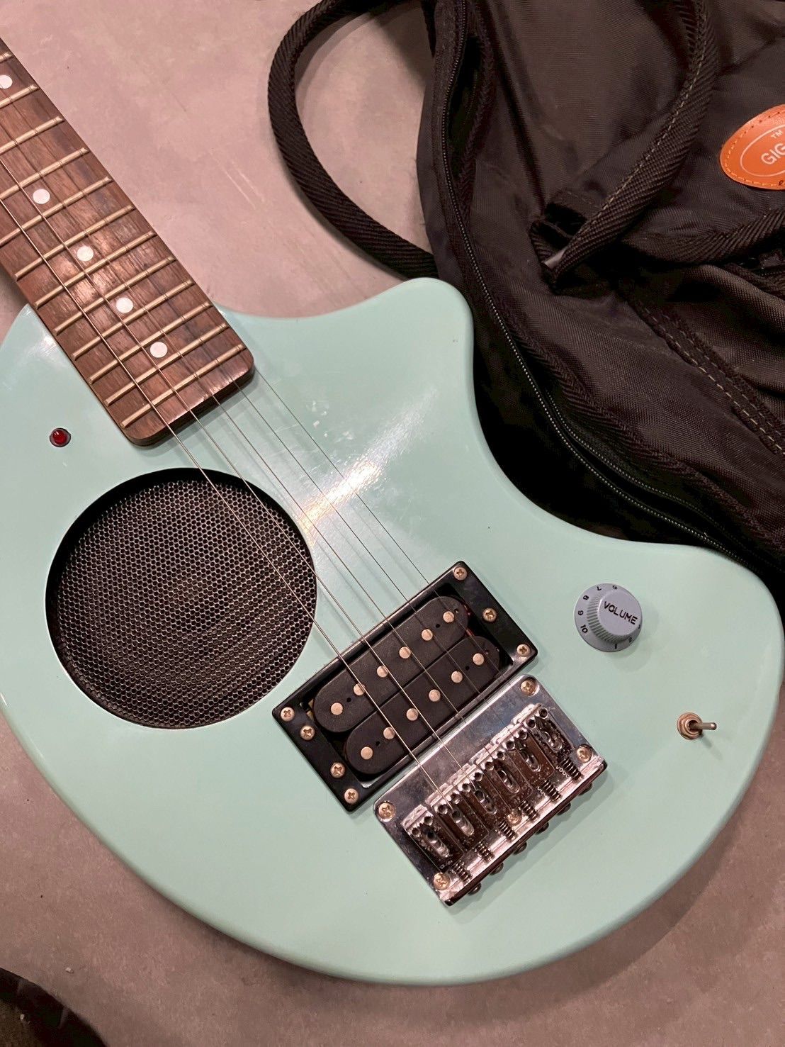 ZO-3ミントグリーン エレキギター ソフトケース付 ZO-3ミントグリーン