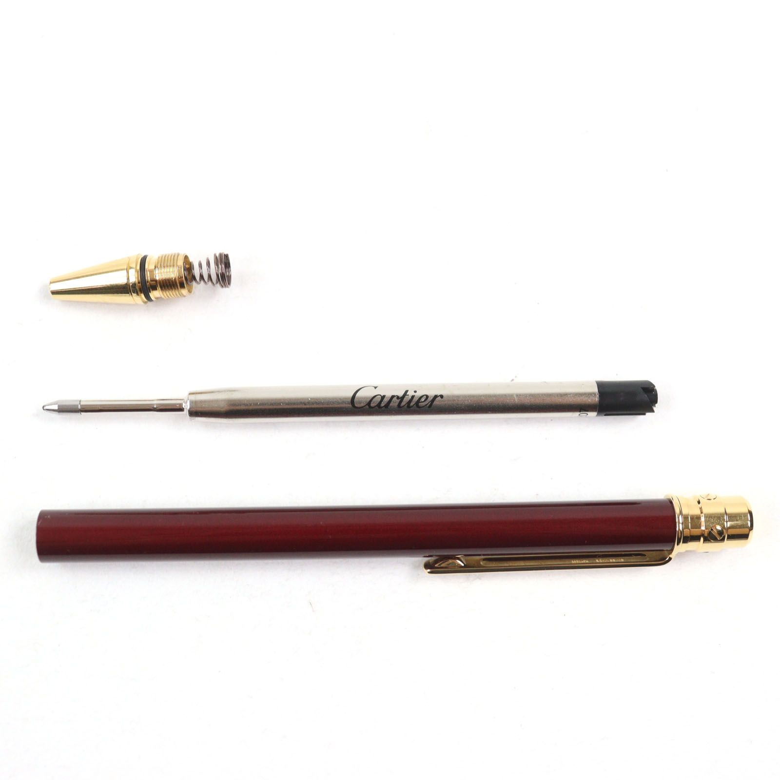Cartier ゴールド ボールペン 専用ケース付き 【公式通販】