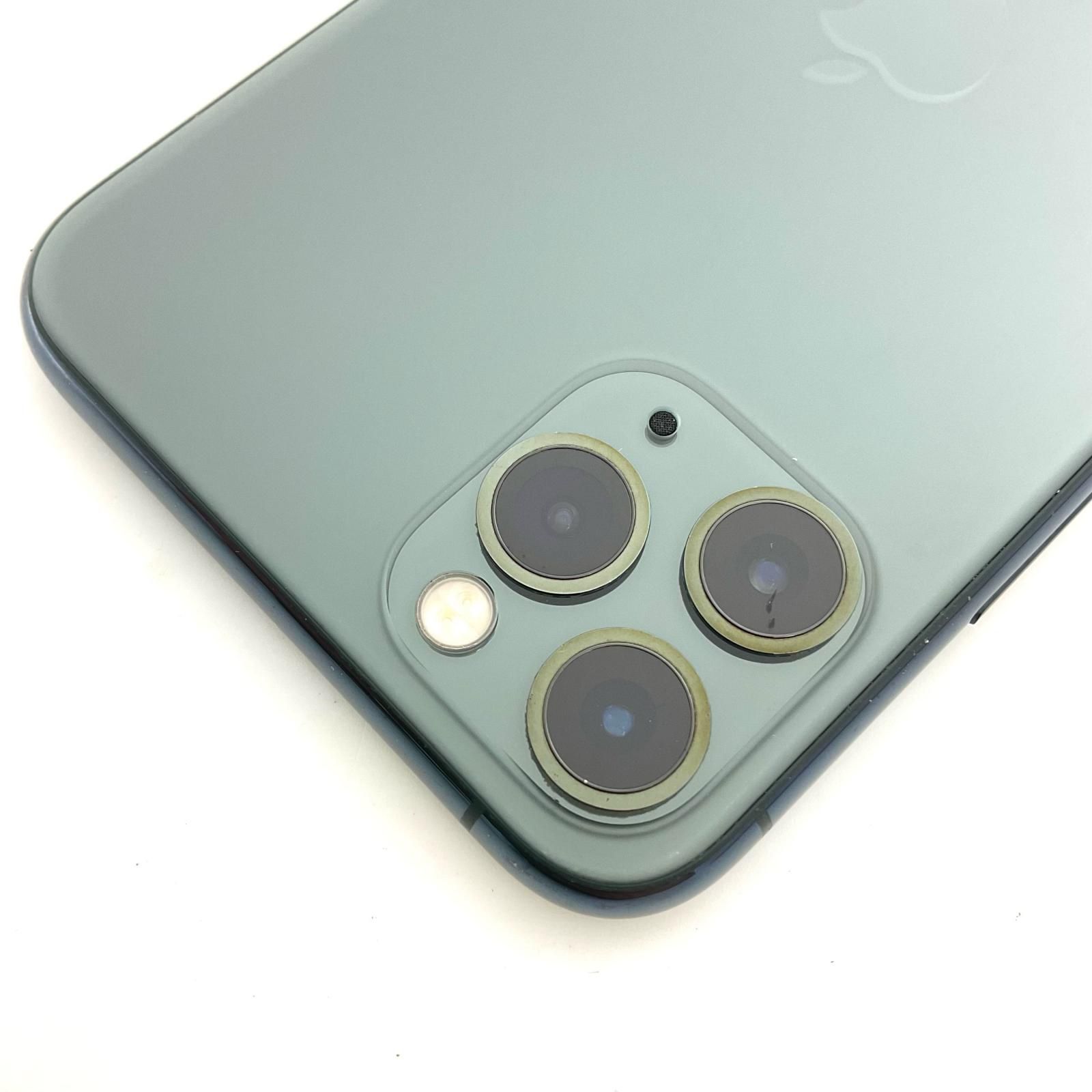 最速発送】Apple iPhone 11 Pro 256GB ミッドナイトグリーン au 69