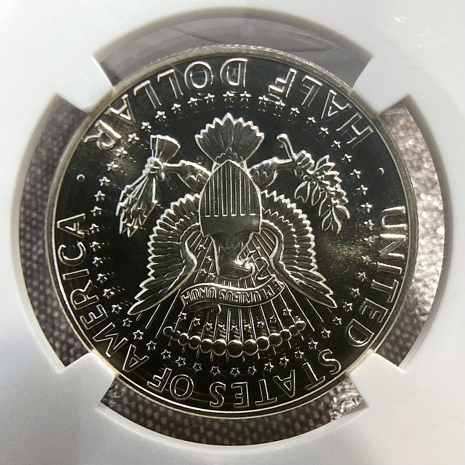 NGC PF66』ケネディーハーフダラー銀貨（1964年） NGC高鑑定品☆1964年米国