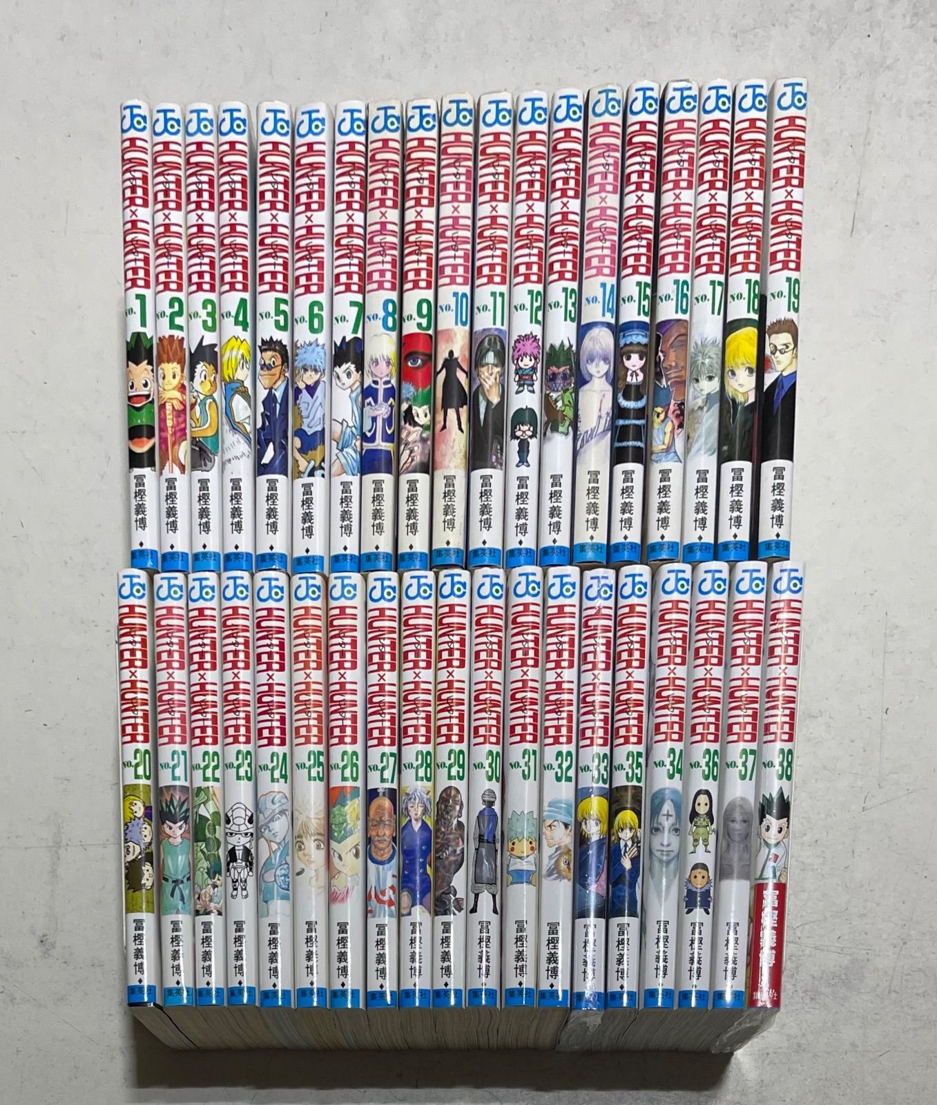 HUNTER×HUNTER 38巻 全巻 セット 冨樫義博 ハンターハンター HUNTER
