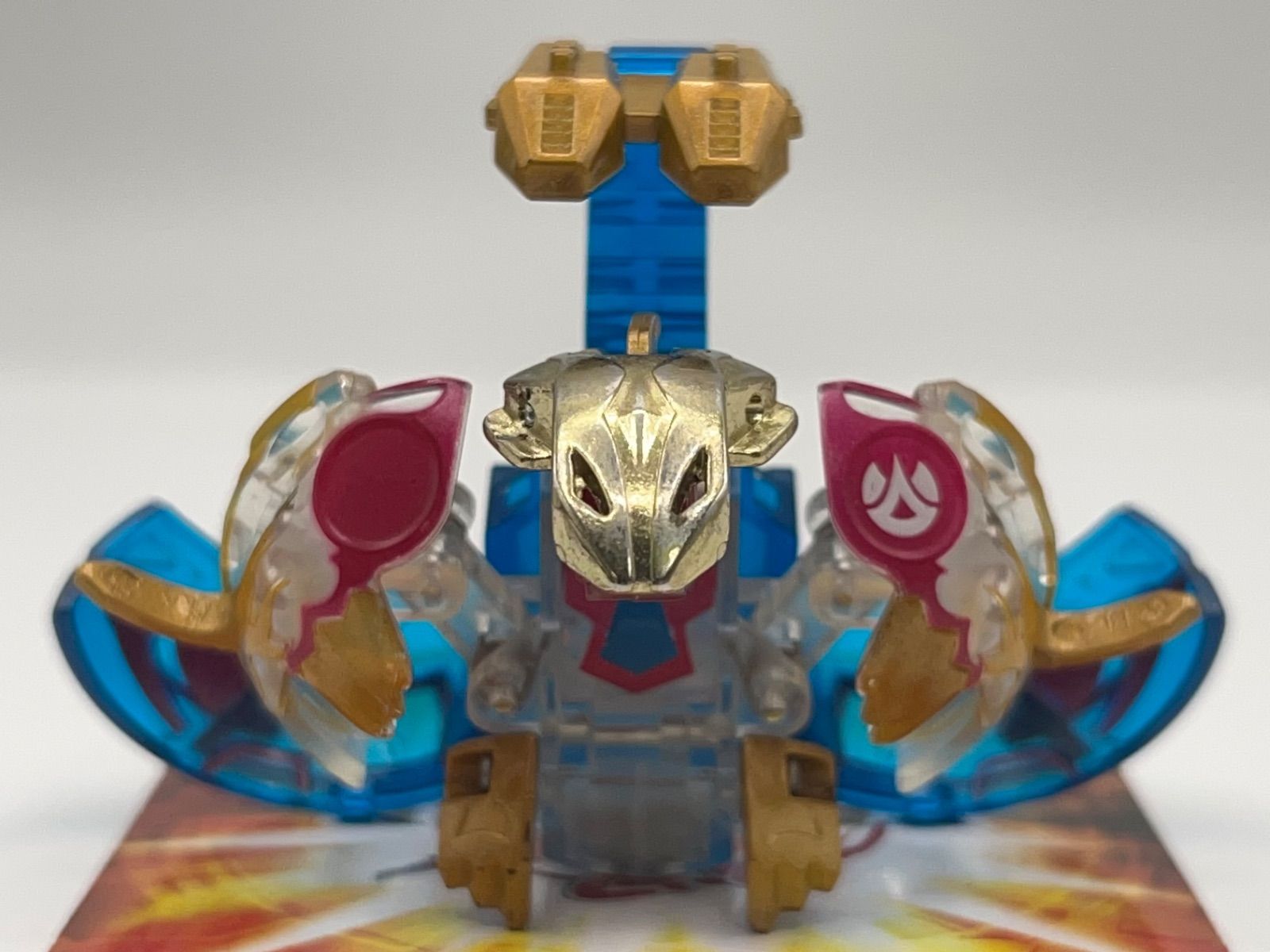 爆丸 武ドラガオン クリアVer. 720G フィールドシート付き - メルカリ