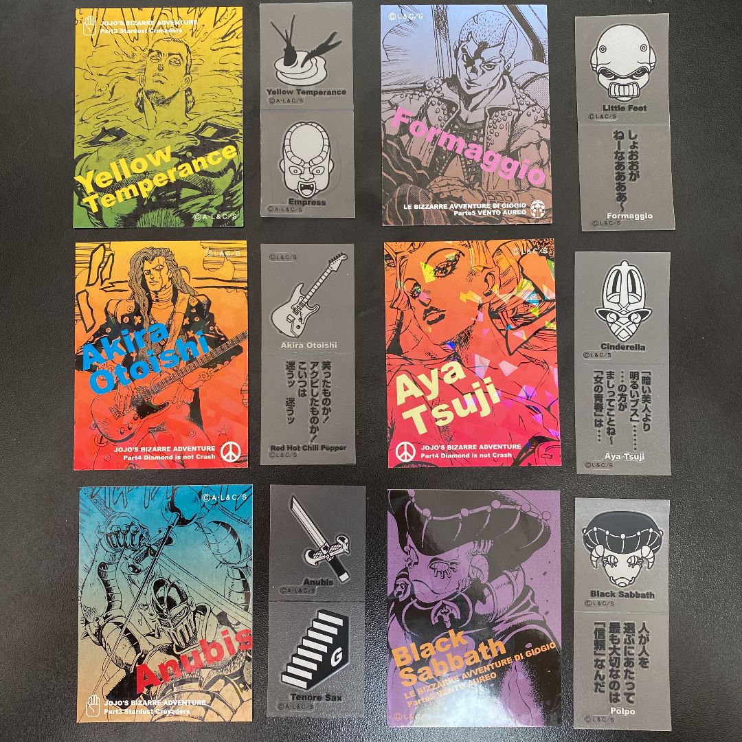 ジョジョの奇妙な冒険 リアルペイントシート ポルナレフ シルバー