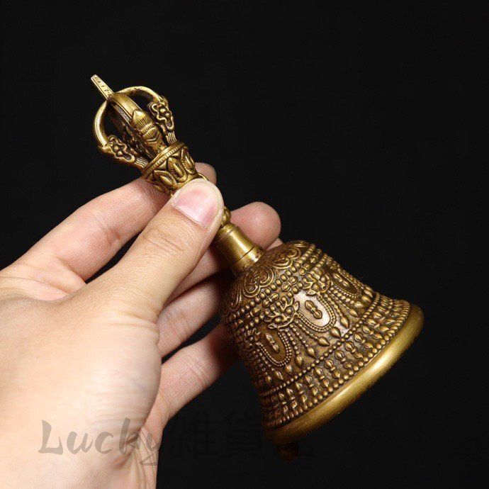 修縁堂】真言宗 チベット密教 法器 五大明王金剛鈴 仏教法具 修縁堂