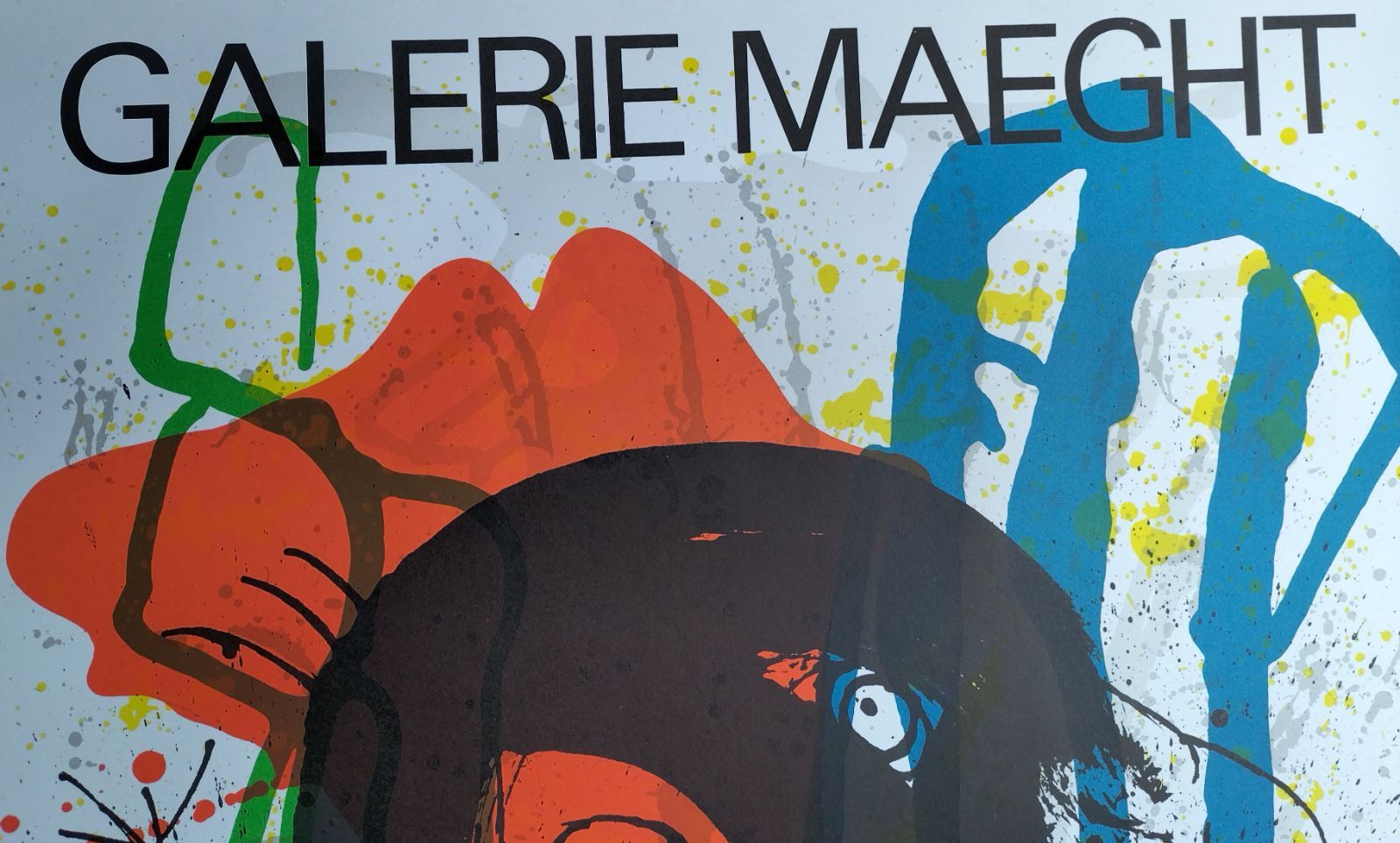 ジョアン・ミロのオリジナル・リトグラフポスター - メルカリ