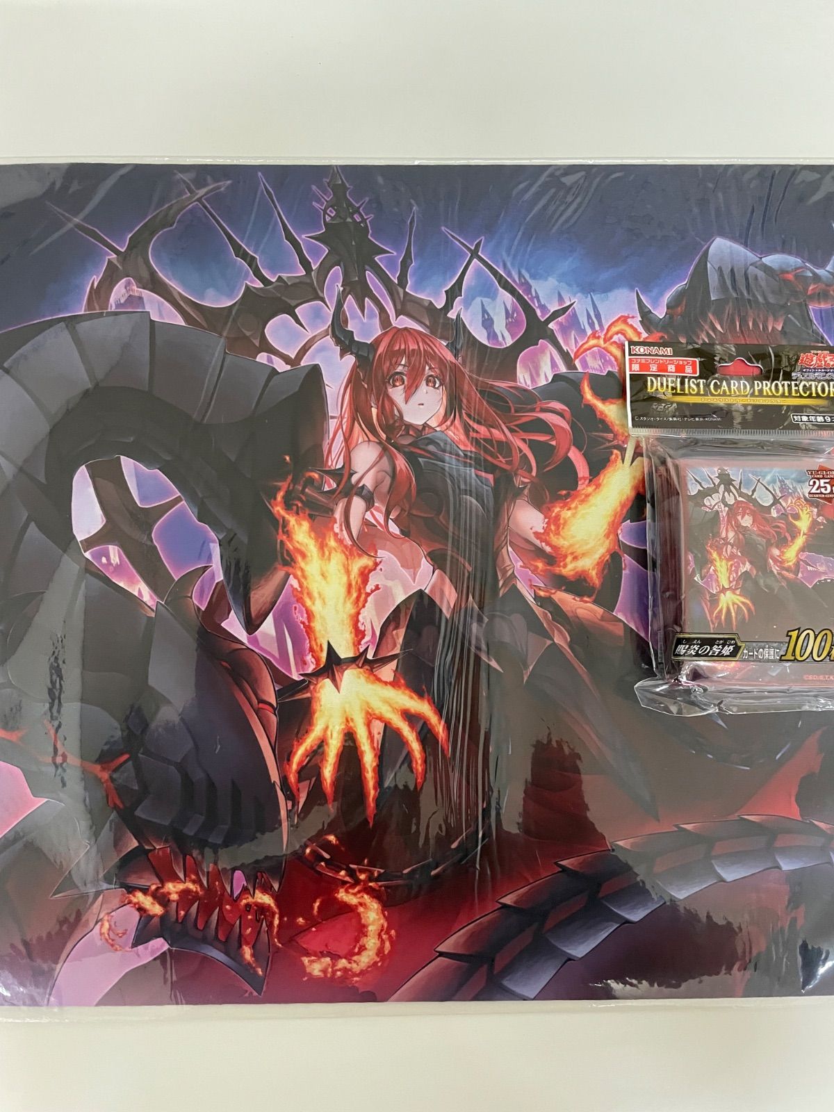 遊戯王 賜炎の咎姫 スリーブ プレイマット セット ランキングデュエル