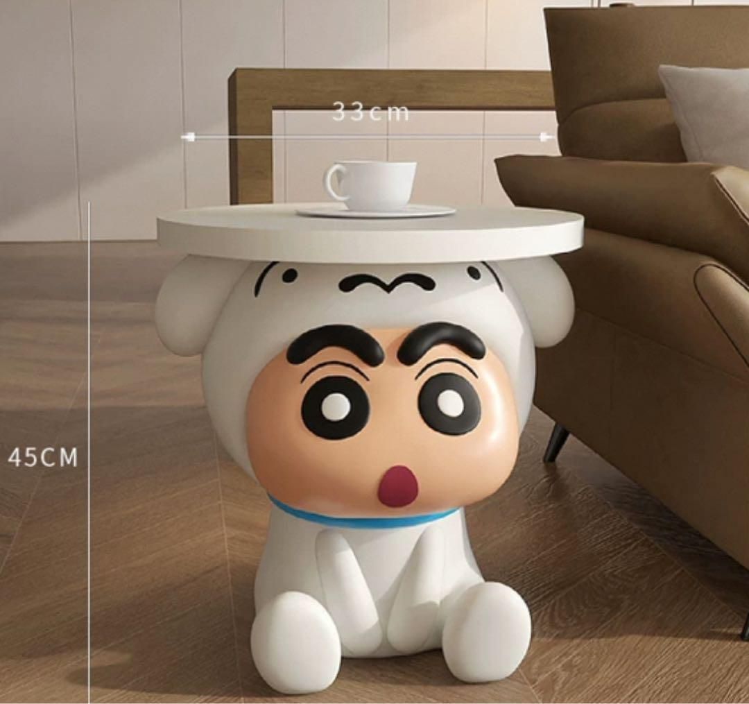 クレヨンしんちゃん 可動式テーブル ナイトテーブル アイデアテーブル