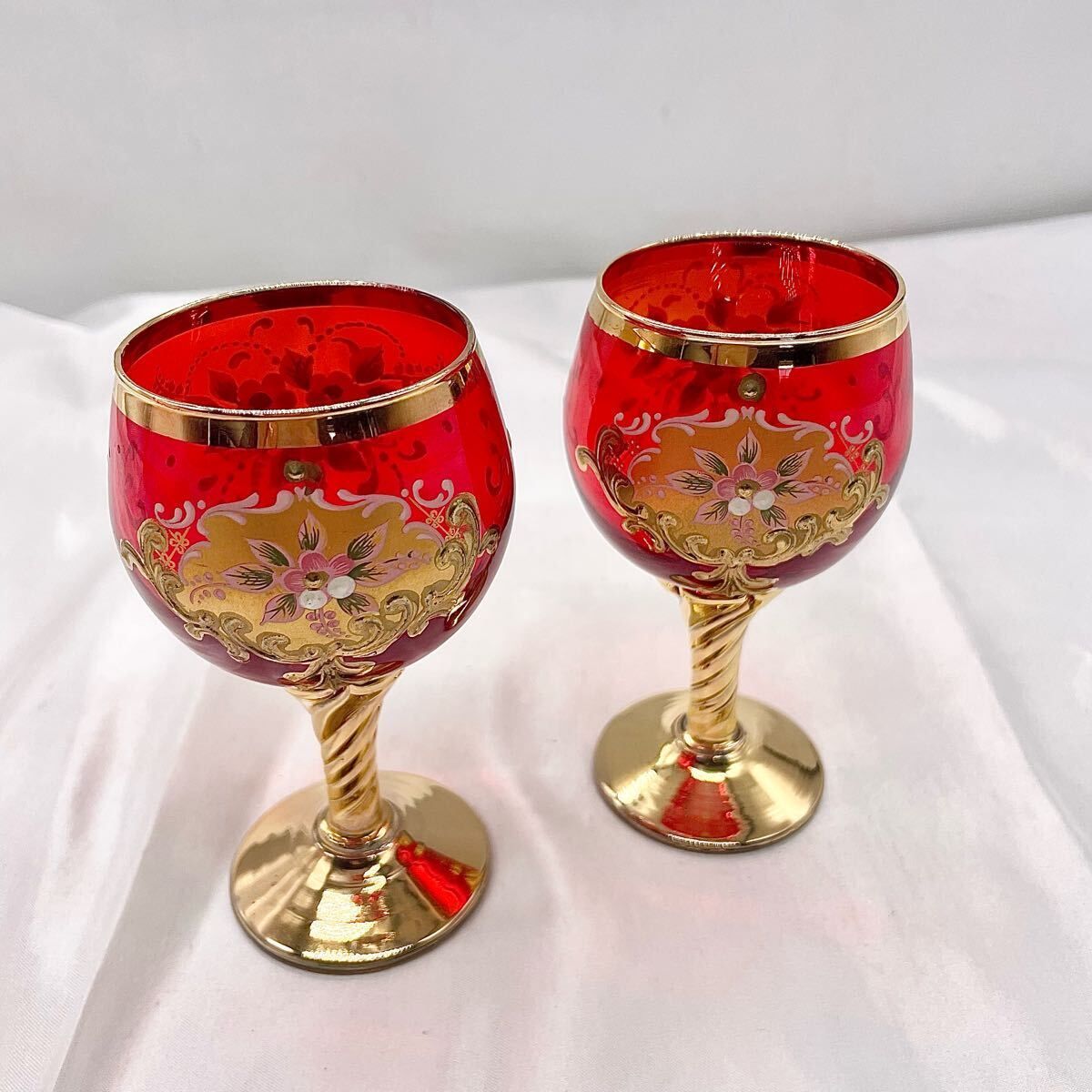 ベネチアグラス(現地購入) 極美品 ヴェネツィアングラス 極美品