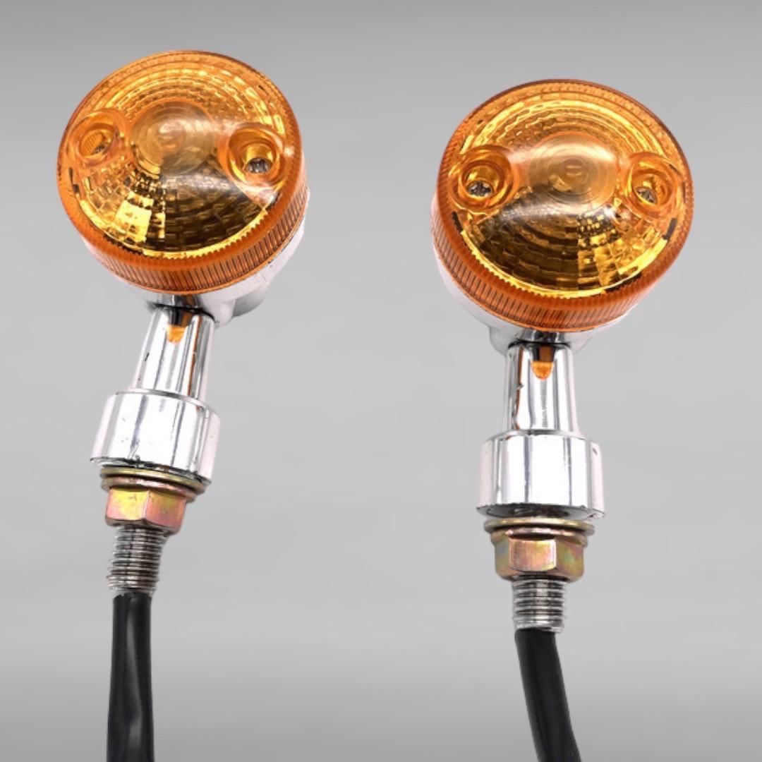 Z2タイプ 丸型ウィンカー 4個セット バイク 単車 ウインカー