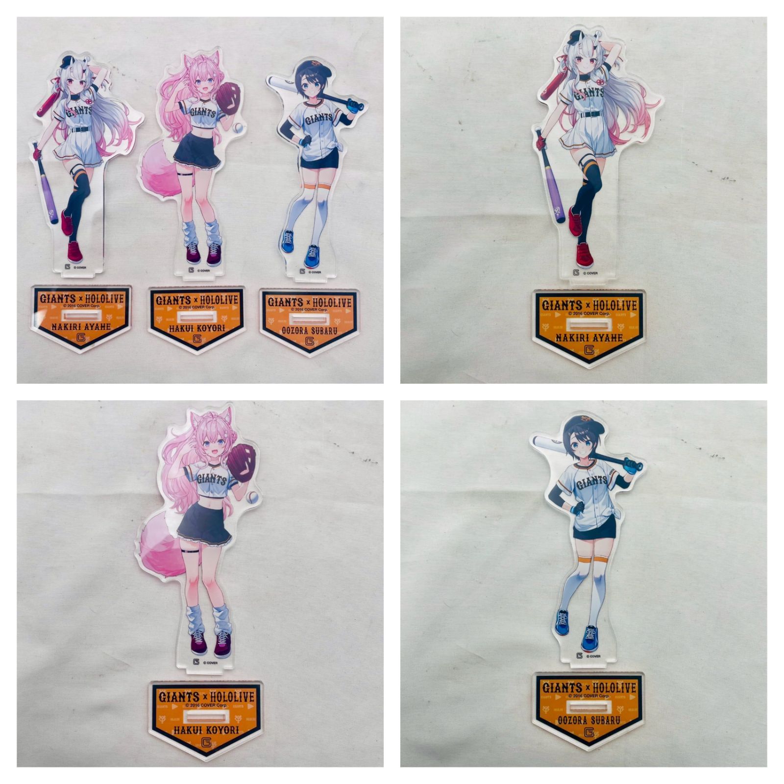 ホロライブ 読売ジャイアンツ 巨人 コラボ ユニフォーム L GIANTS