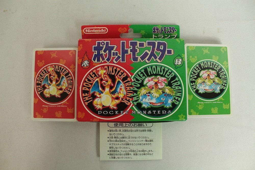 ポケモン トランプ ポケットモンスター 赤緑 任天堂 Nintendo