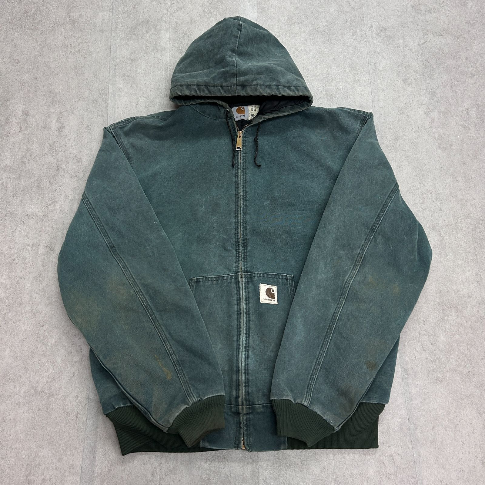 レアカラー USA製 Carhartt カーハート アクティブジャケット フェード