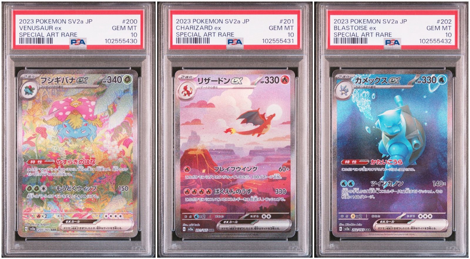 マキリザードンex SAR 御三家ピカチュウセット ポケカ』御三家デッキ3