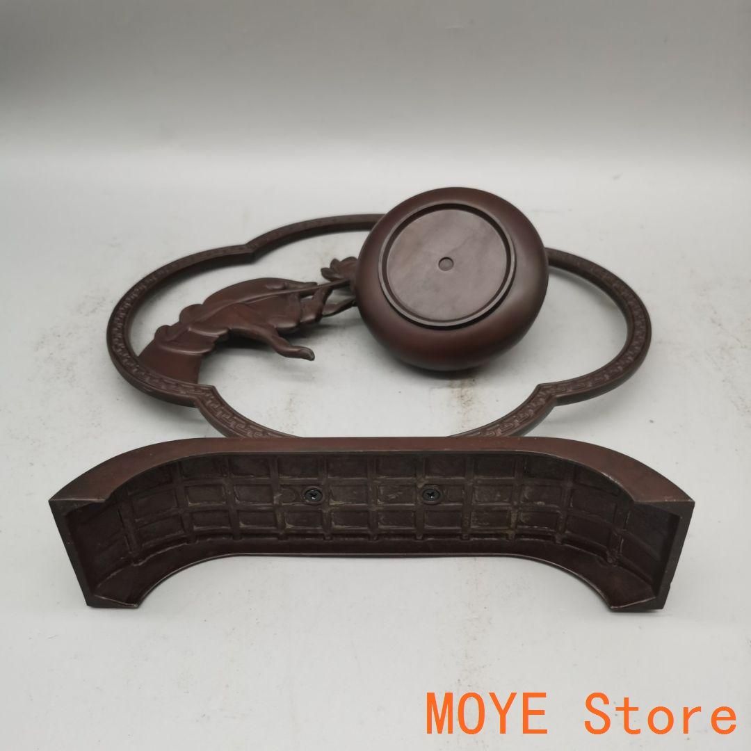 銅器 蓮華仏手薫香弔炉 香道具 書卓茶室 禅意装飾品 工芸品 置物