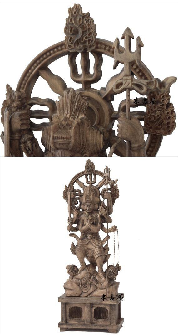 石製彫刻 三つ折り背景付き仏像 仏教 古美術 石製彫刻 三つ折り背景