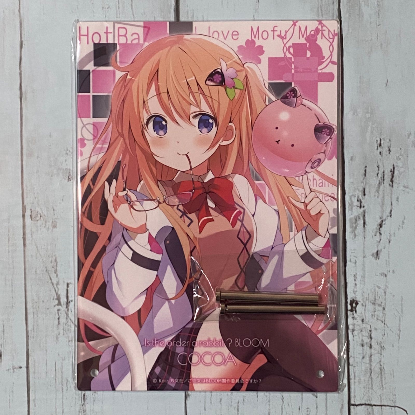 ごちうさ A4アクリルプレート きゃらっとくじ 一番くじ ご注文はうさぎ