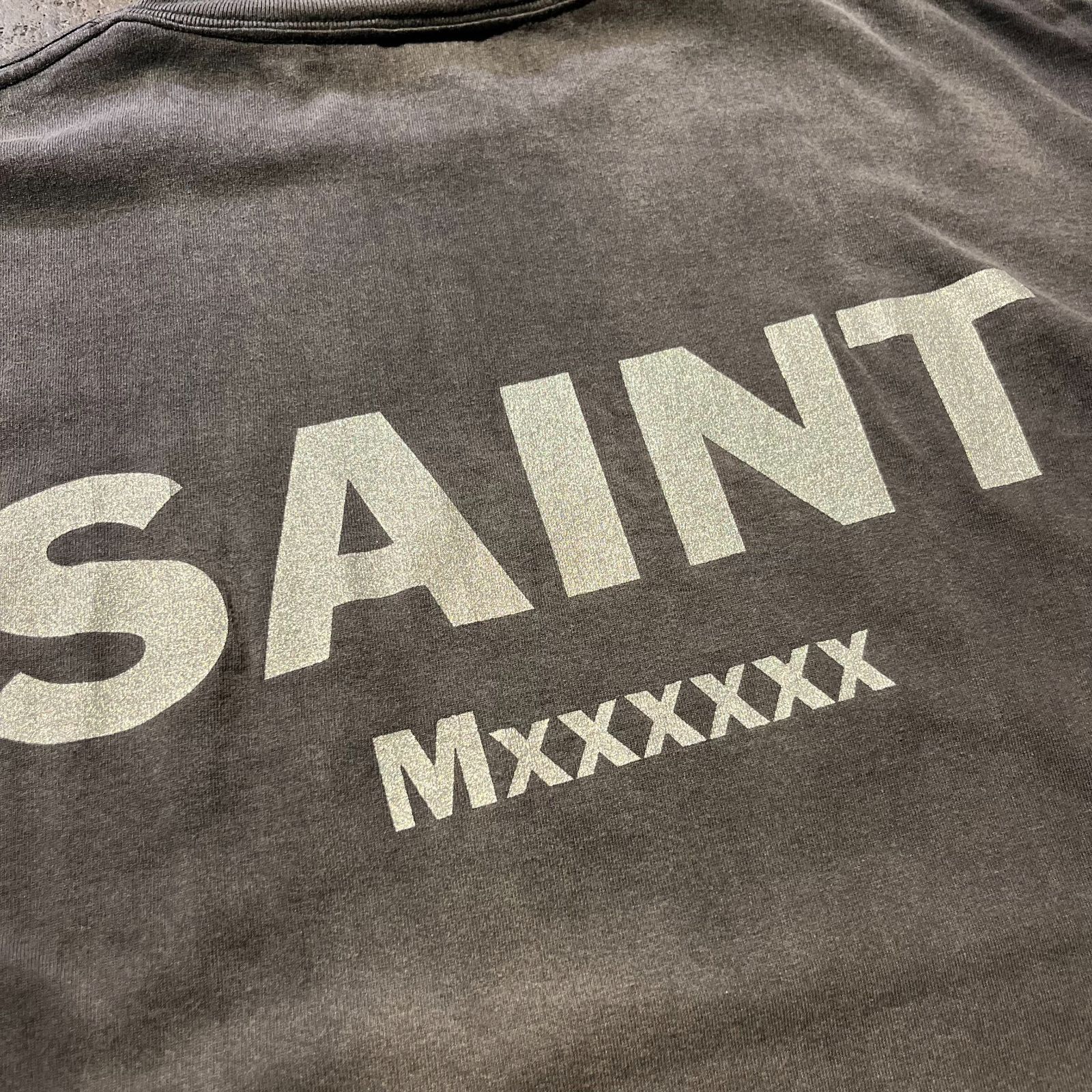 Saint Mxxxxxx 24ss × EVANGELION EV_S/S TEE Saint Michael セント