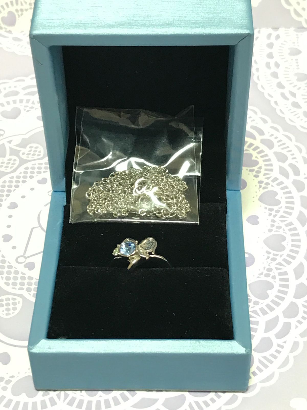 るしあと一生一緒エンゲージリング 花嫁アクスタセット るしあと一生