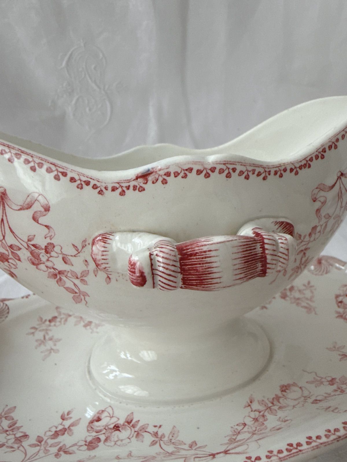 希少 Sarreguemines Mozart サルグミンヌ モーツァルト ソーシエール